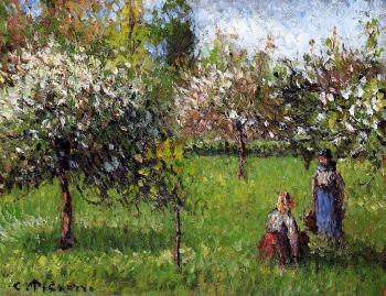 卡米耶 畢沙羅 Apple Blossoms, Eragny